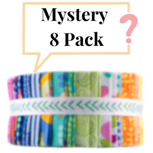 8 Mystery fat quarters monthly addon