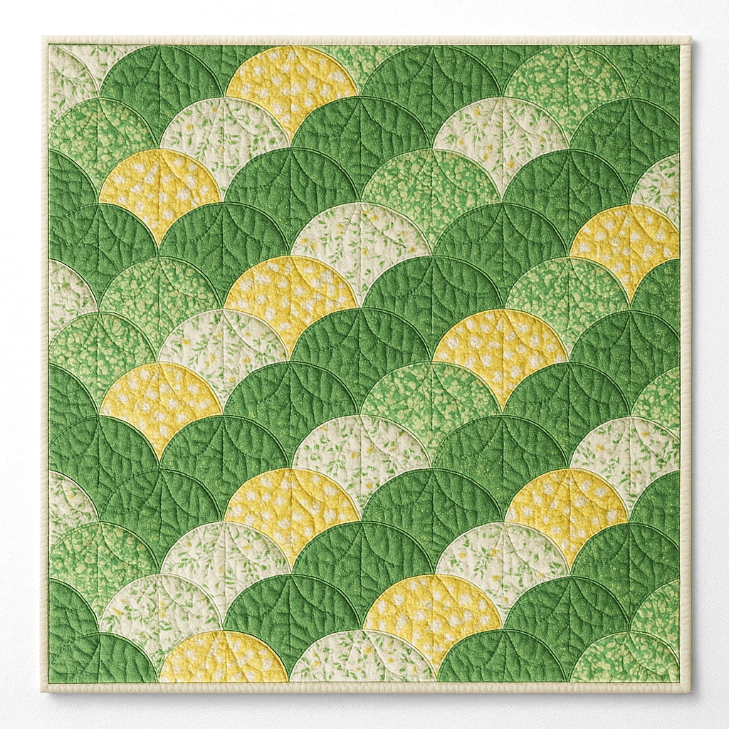 Clamshell Quilt Downloadable PDF Quilt Pattern