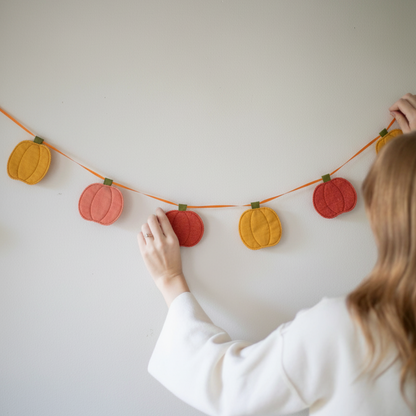 Pumpkin Bunting Downloadable PDF Quilt Pattern