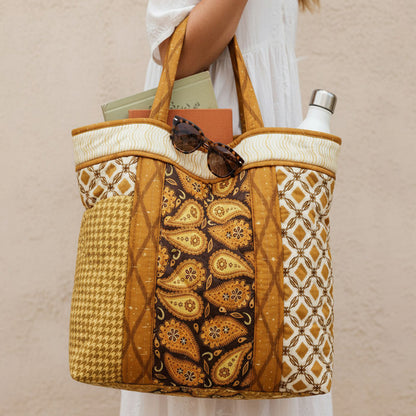 Patchwork Tote Digital PDF Pattern