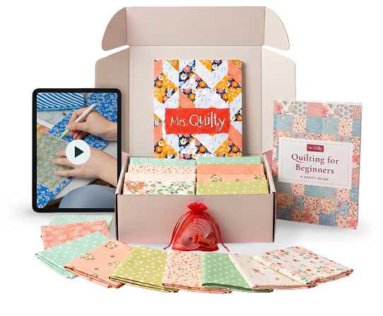 Mrs. Quilty Tutorial Mrs. Quilty Beginner Quilting Subscription Box