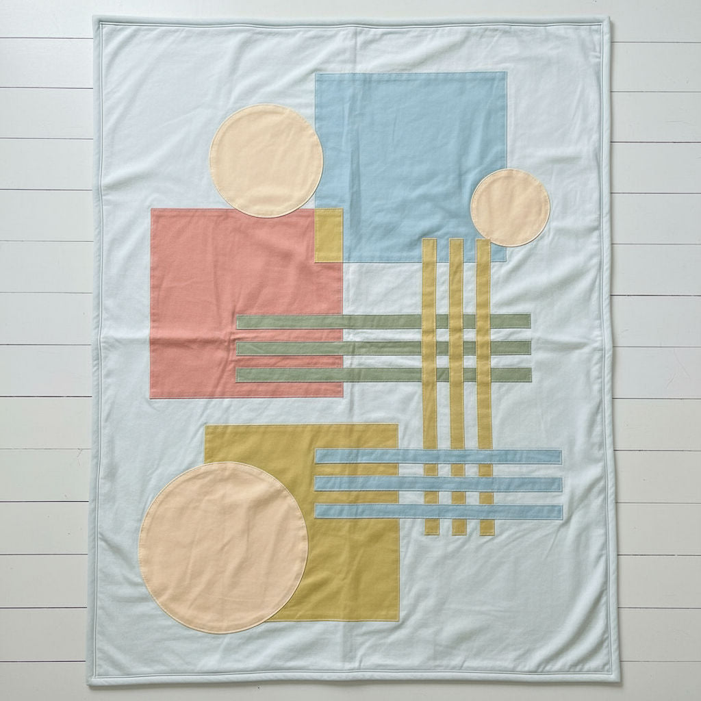 Modern Baby Quilt Downloadable PDF Quilt Pattern