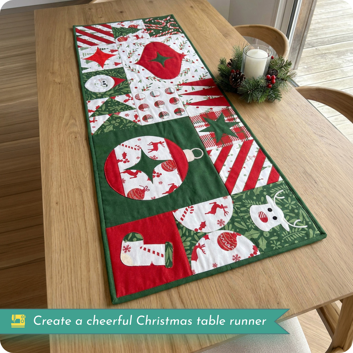 14 Downloadable PDF Christmas Quilt Pattern Bundle