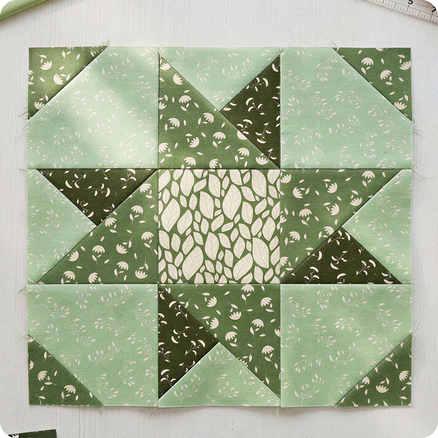 Evergreen Path Block Digital PDF Pattern