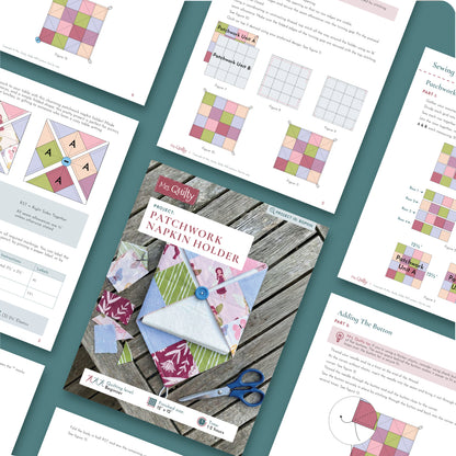 Patchwork Napkin Holder Digital PDF Pattern