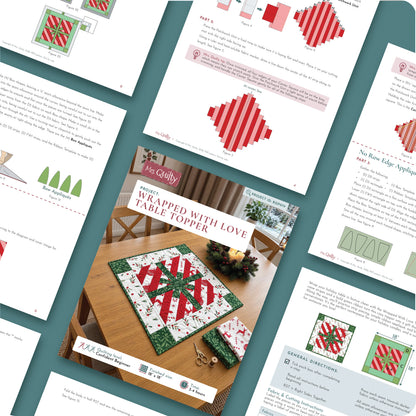 Wrapped with Love Table Topper Digital PDF Pattern