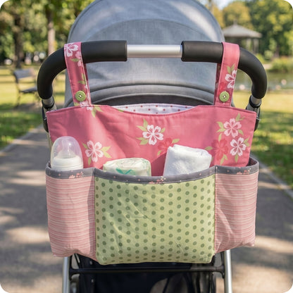 Quilted Stroller Organizer Digital PDF Pattern