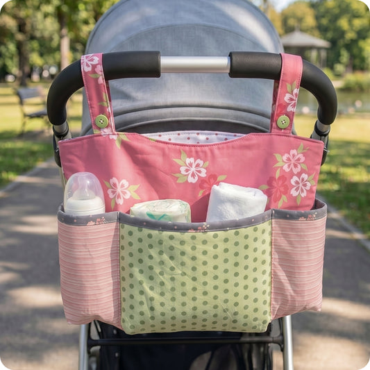 Quilted Stroller Organizer Digital PDF Pattern