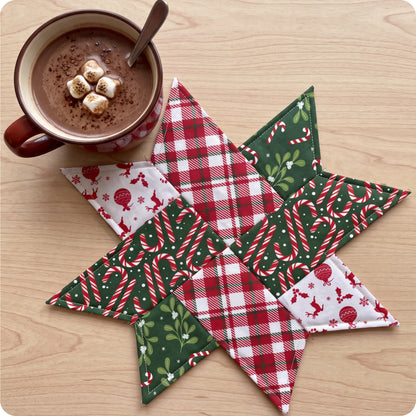 Merry Little Star Ornament Digital PDF Pattern