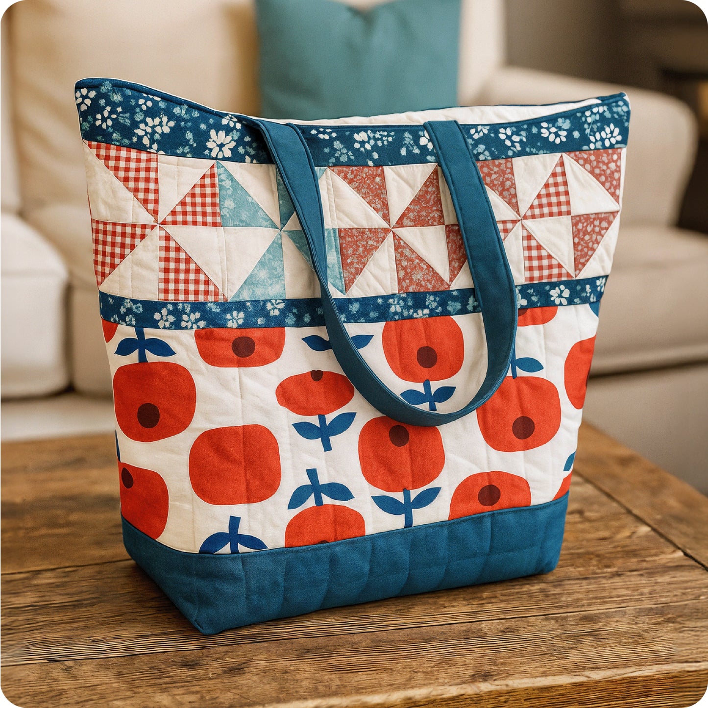 Patriotic Tote Bag Digital PDF Pattern