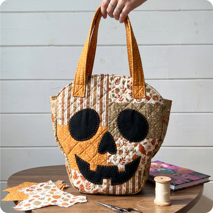 Spooky Patchwork Tote Digital PDF Pattern