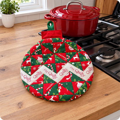 Patchwork Ornament Pot Holder Digital PDF Pattern