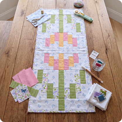 Garden Path Table Runner Digital PDF Pattern