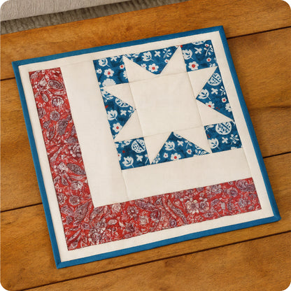 Patriotic Mini Quilt Digital PDF Pattern