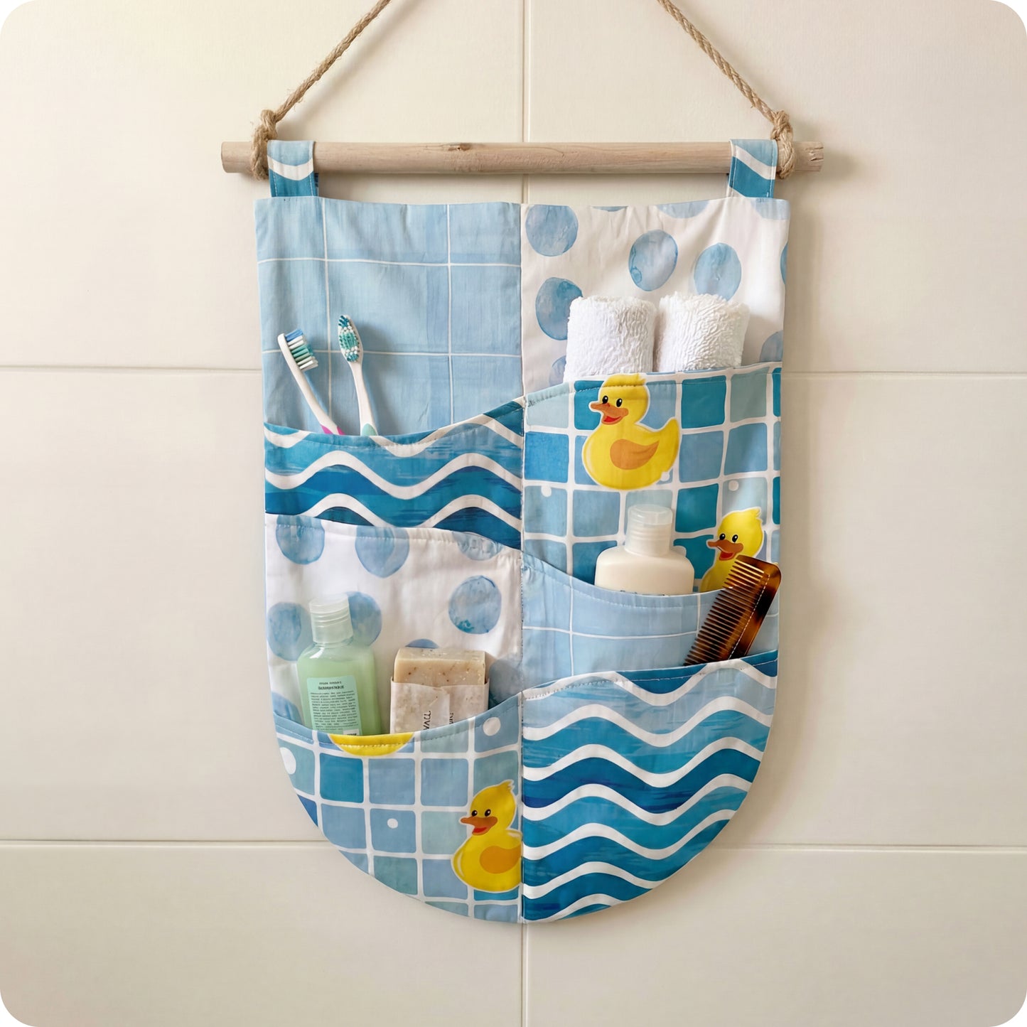 Bath Buddy Organizer Digital PDF Pattern