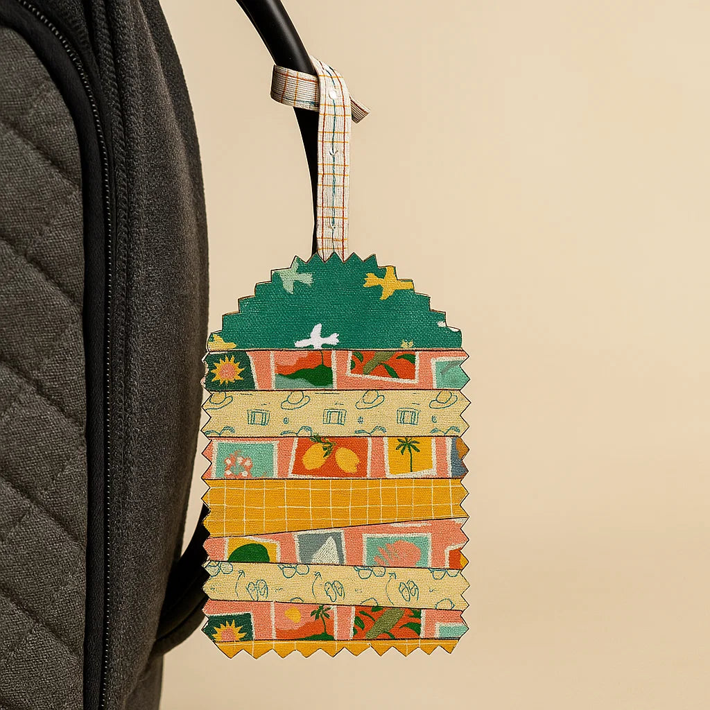 Luggage Tag Quilt Downloadable PDF Quilt Pattern
