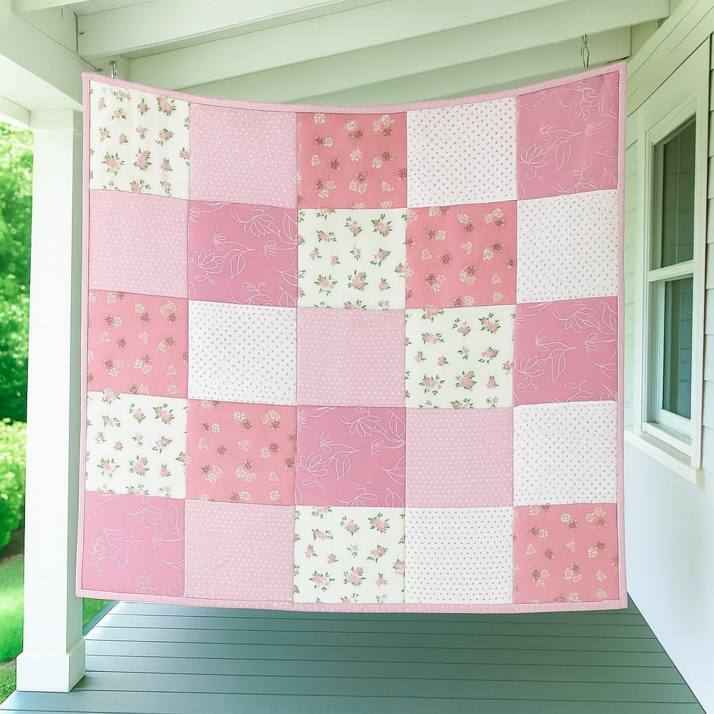 Rose Garden Romance Quilt Downloadable PDF Quilt Pattern