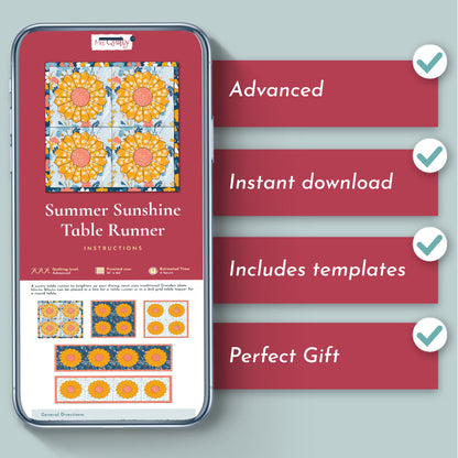 Summer Sunshine Table Runner