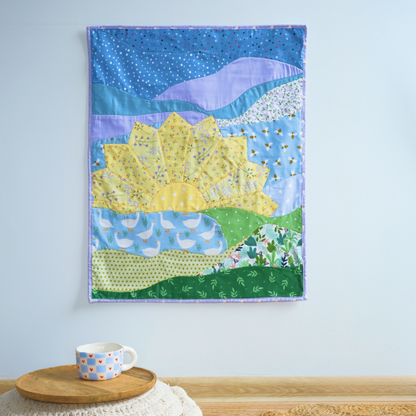 Sunrise Wall Hanging Downloadable PDF Quilt Pattern