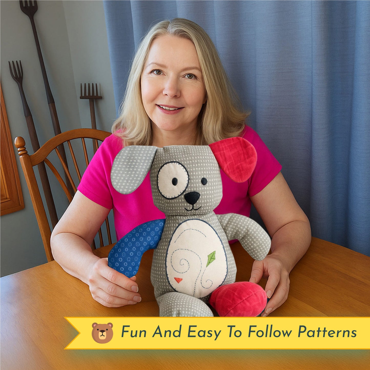 Mrs. Quilty Plushies – Bundle of 14 Quilted Patterns