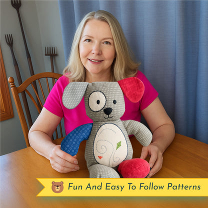 Mrs. Quilty Plushies – Bundle of 14 Quilted Patterns