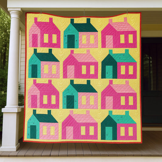 Charming Schoolhouse Quilt Downloadable PDF Quilt Pattern