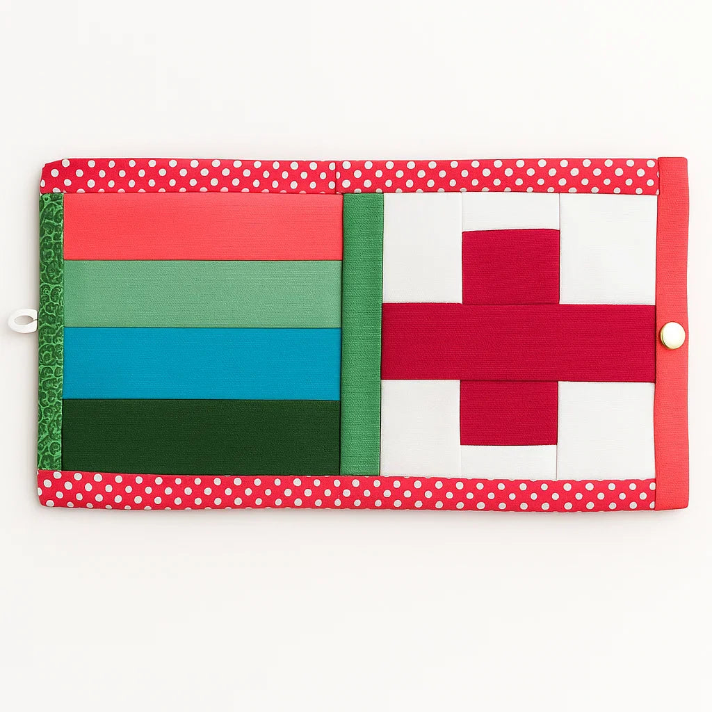 Quilted Medicine Pouch PDF Pattern | Instant Download
